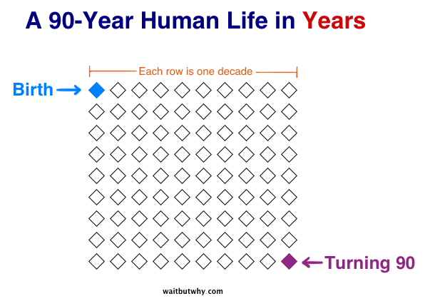A Human Life in Years