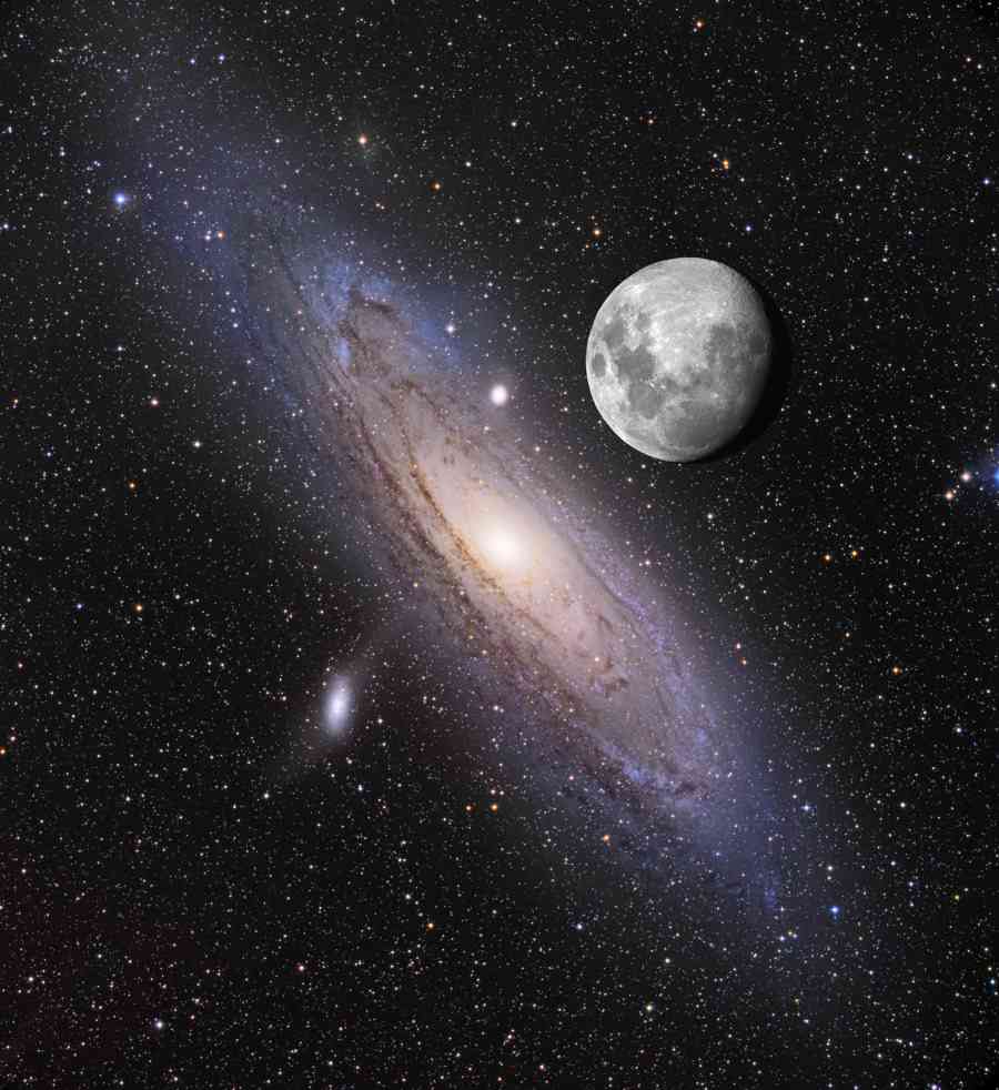 Andromeda composite (NASA)